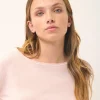 GRACE pull col bateau poudre