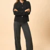 HEKLA veste col chemise noir