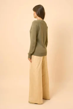 HELEN pull col rond army