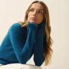 HELEN pull col rond paon
