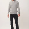 HILMIR pull col camionneur nuage chiné