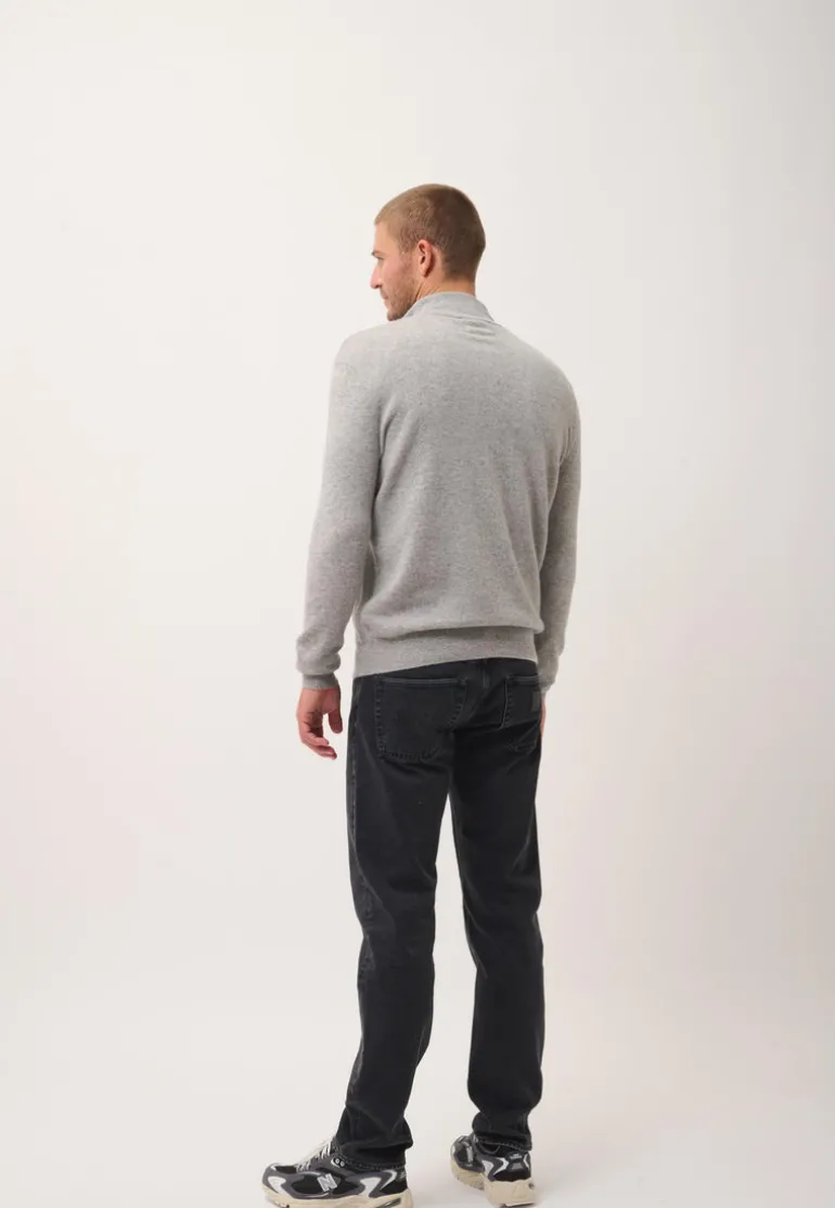 HILMIR pull col camionneur nuage chiné