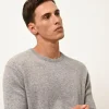 HOWARD pull col rond nuage chiné