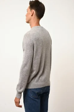 HOWARD pull col rond nuage chiné