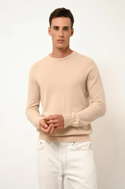HOWARD pull col rond sable