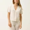 IRIS cardigan col v neige