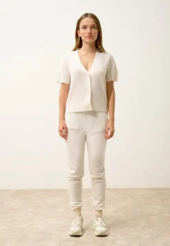 IRIS cardigan col v neige