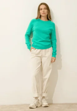 JANE pull col rond jungle