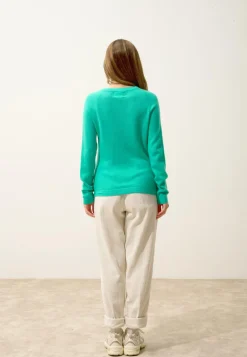 JANE pull col rond jungle