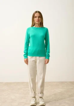 JANE pull col rond jungle