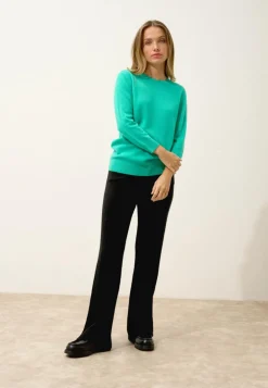JANICE pull col rond jungle