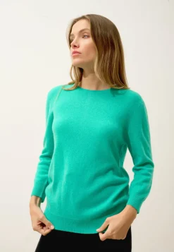 JANICE pull col rond jungle