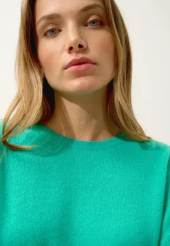 JANICE pull col rond jungle
