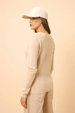 JOAN pull col v nude