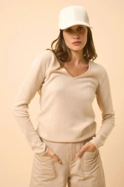JOAN pull col v nude