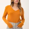 JOAN pull col v ocre
