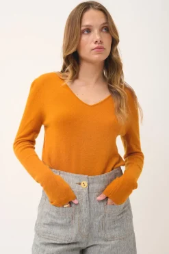 JOAN pull col v ocre