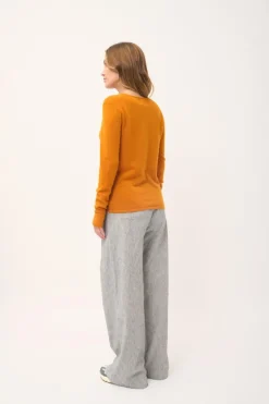 JOAN pull col v ocre