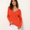 JOAN pull col v orange
