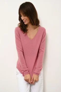 JOAN pull col v pétale