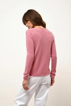JOAN pull col v pétale