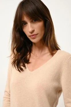 JOAN pull col v sable