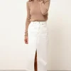 JOYCE pull col rond camel chiné