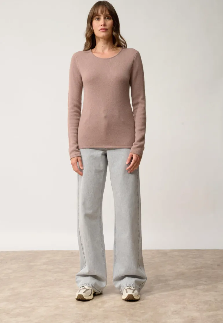 JOYCE pull col rond cuivre