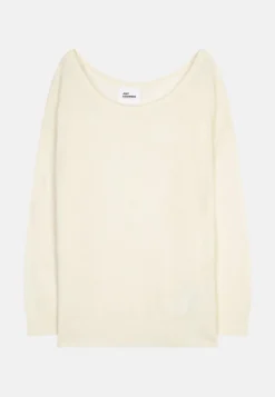 KAREN pull col rond ivoire
