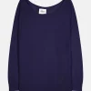KAREN pull col rond purple