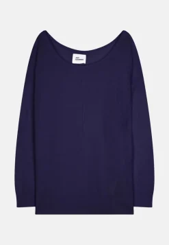 KAREN pull col rond purple