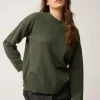 KAYLA pull col rond kaki