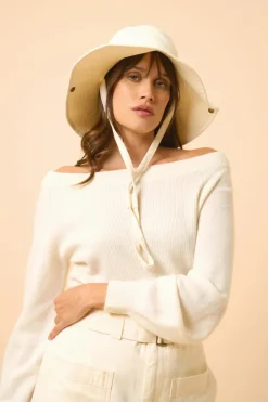 KELLY pull col bateau neige