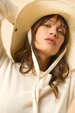 KELLY pull col bateau neige