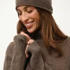 LAUREN bonnet taupe chiné