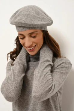 LEXIE pull col roulé nuage chiné