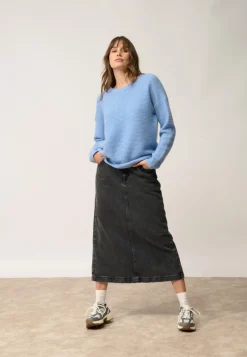 LOUNA pull col rond sky