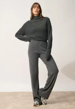 MARGRET pantalon anthracite chiné