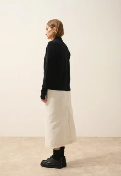 MILA veste col châle noir