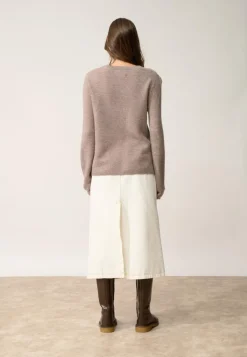 NETHY pull col bateau caribou chiné