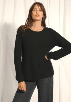NETHY pull col bateau noir
