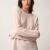 NETHY pull col bateau poudre
