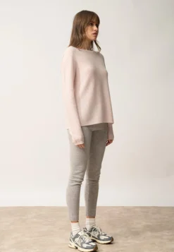 NETHY pull col bateau poudre