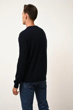 NOE pull col rond navy