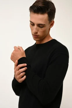 NOE pull col rond noir