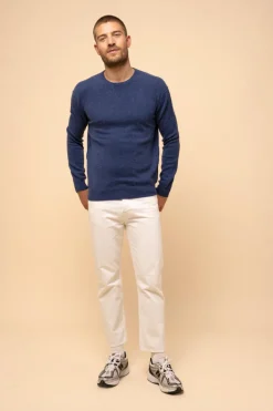 NOE pull col rond ocean chiné
