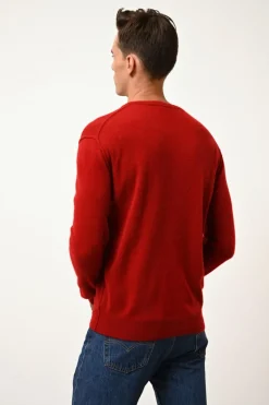 NOE pull col rond rubis