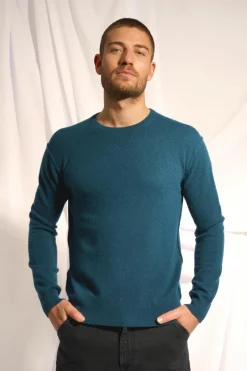 NOE pull col rond vert canard