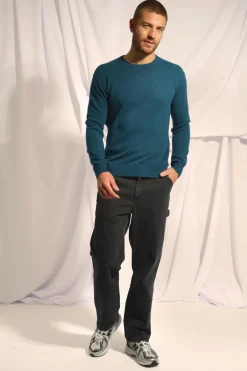 NOE pull col rond vert canard
