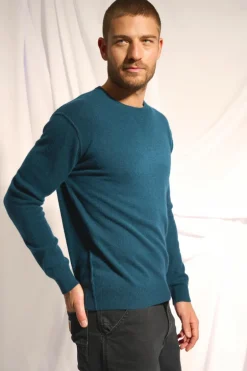 NOE pull col rond vert canard